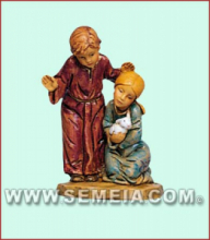 PR F/375 PASTORI BIMBO E BIMBA (201) T/L cm 12