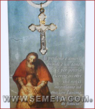 CONFEZIONE CONFESSIONE C/LACCIO BIANCO + CROCE BIANCA