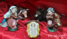 NATIVITA' 5 PEZZI cm 20 CARTAPESTA