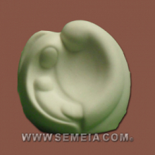 NATIVITA' MIGNON PORCELLANA cm 6 BOMBATA