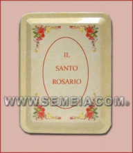 SCATOLETTA IN METALLO RETTANGOLARE cm 8x6 COL ASSORTITI