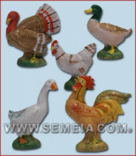 GALLINACEI T/L cm 19 (PREZZO X 1 PZ.)