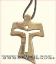 CR MR/009 TAU ULIVO CRISTO TRAFORATO cm 3 CIRCA