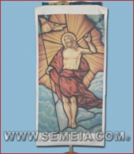 COPRILEGGIO RISORTO STAMPATO FODERATO