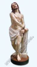 CRISTO LEGATO ALLA COLONNA cm 19,5 CIRCA RESINA