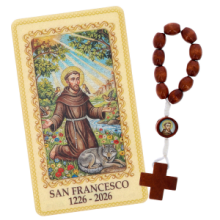 RD FR/009 CONFEZIONE CARD 3023 S. FRANCESCO C/DECINA LEGNO 1707 COL.ASSORTITI
