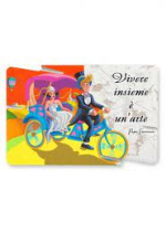 QD LA/009 QUADRO LEG. CEMENTITE FRASE EMOZ. CALISTI cm 10x15 CIRCA DA APPENDERE ED APPOGGIARE