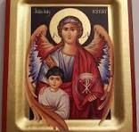 QD SP/165 ICONA ANGELO cm 14x17 CIRCA SERIGR. APPENDERE/APPOGGIO C/PIEDINO