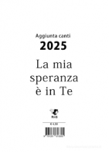 MIA SPERANZA E' IN TE AGG. LIBRO CANTI 2025
