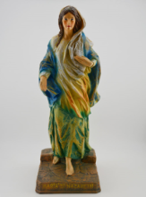 ST FR/074 STATUA MARIA DI NAZARETH cm 20 DIPINTA