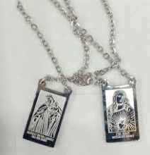 CF FR/021 SCAPOLARE CON CATENINA ACCIAIO INCISO