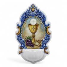 CE FR/004 MAGNETE BAROCCO ACQUASANTIERA cm 6,5x4,5 IMM.PERSON. EFFETTO LUCIDO