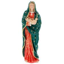 ST SH/001 STATUA MADONNA DEI BIMBI MAI NATI IN POLVERE DI MARMO cm 20 CIRCA
