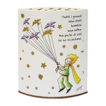 QD ES/005 LAMPADA PICCOLO PRINCIPE 14x18 cm CIRCA COLORATA SOGG. VARI